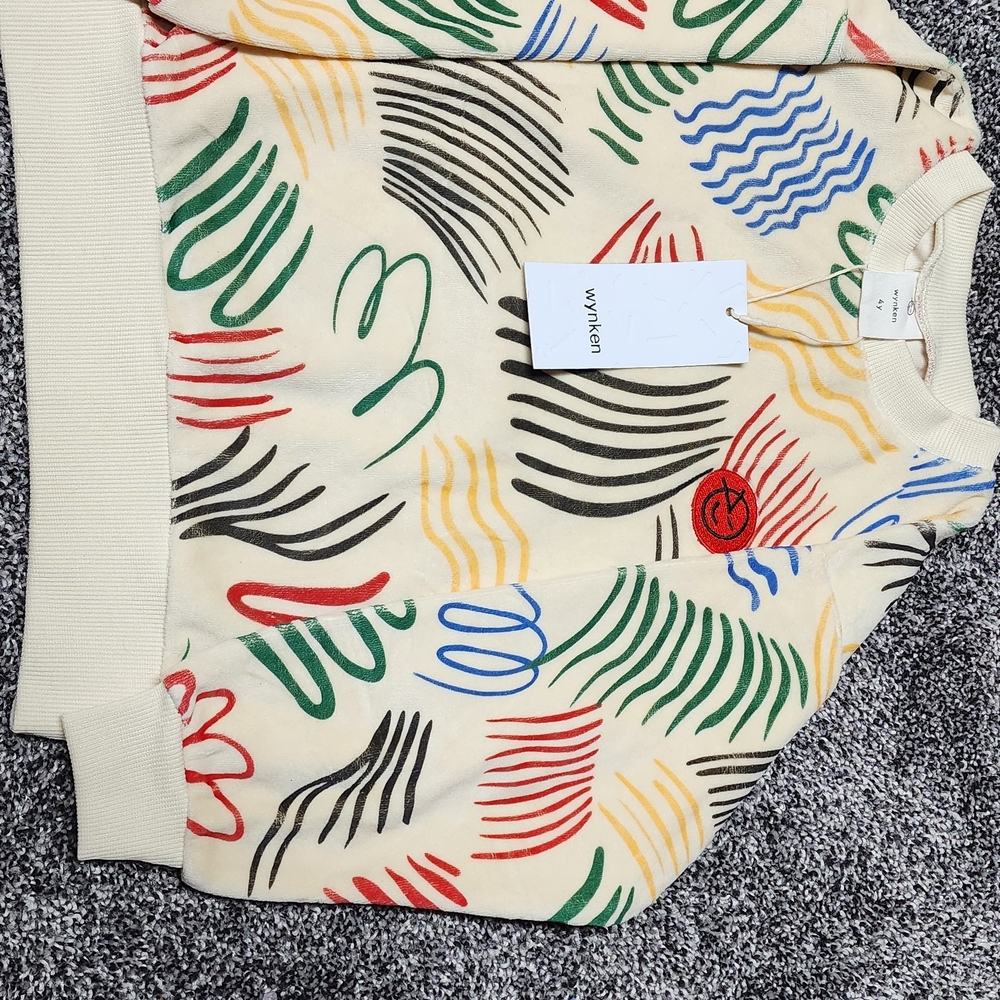 Kids Colorful Patterned Sweatpants